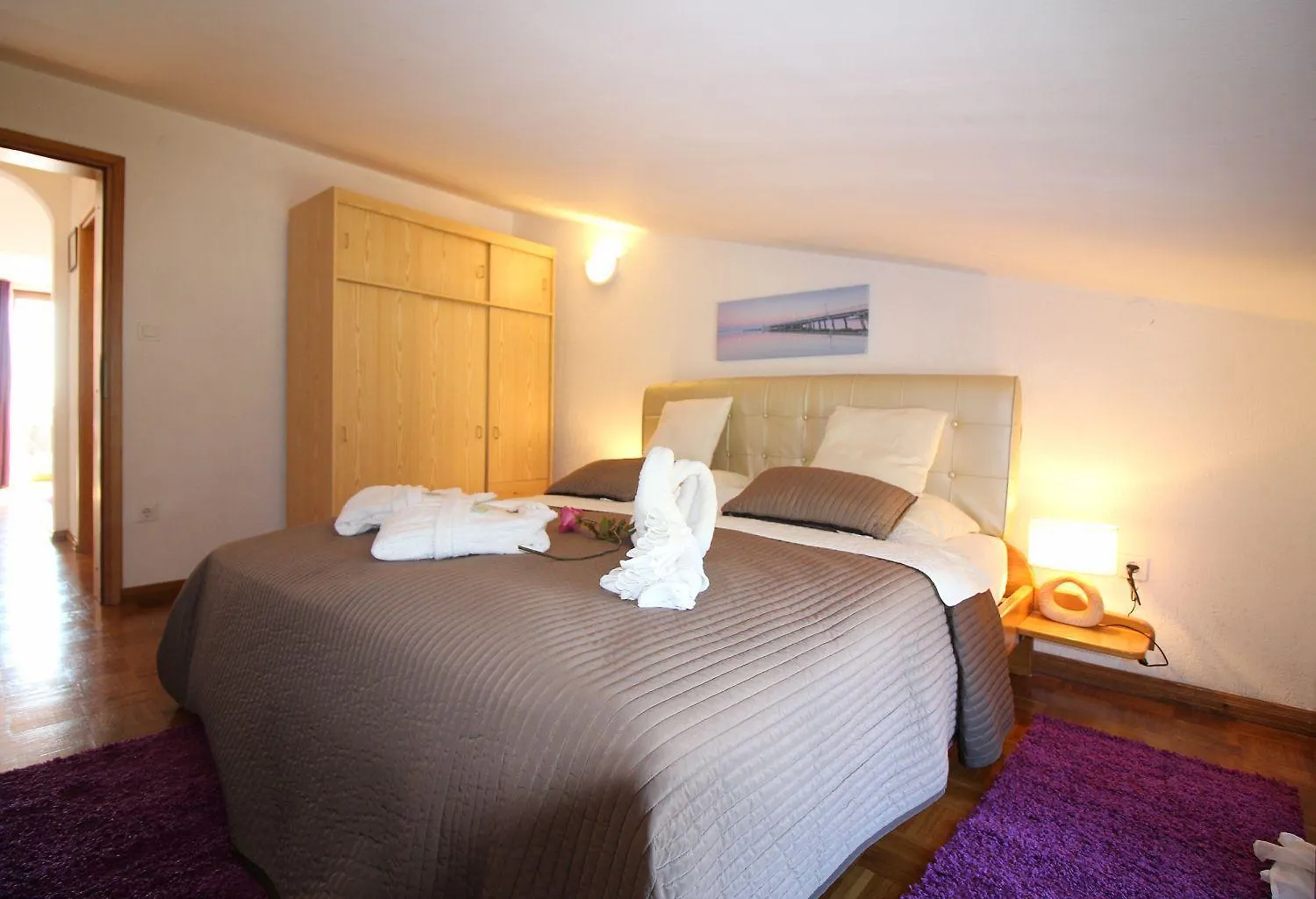 Apartment Charmante Dachgeschosswohnung Mit Meerblick Und Blick Auf Die Altstadt Von Porec
